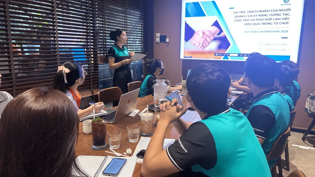 Workshop tháng 5/2025 – Vai trò, trách nhiệm của người quản lý & kỹ năng tương tác, giao tiếp, phối hợp hiệu quả trong tổ chức
