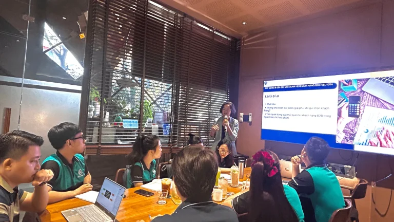Workshop tháng 2/2025 – Xây dựng & Gìn giữ mối quan hệ khách hàng B2B hiệu quả