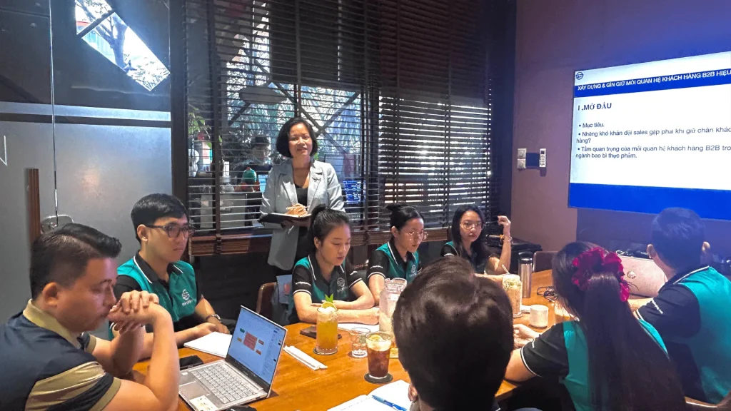 Workshop tháng 2/2025 – Xây dựng & Gìn giữ mối quan hệ khách hàng B2B hiệu quả