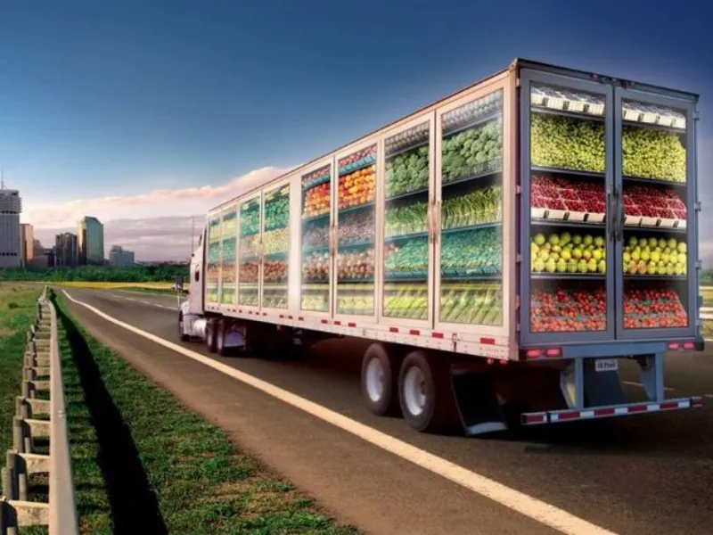 Vận Chuyển Logistics Lạnh Với Rau Quả Và Trái Cây