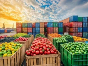 Vận Chuyển Logistics Lạnh Với Rau Quả Và Trái Cây